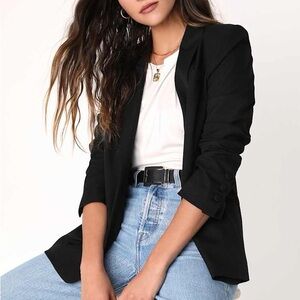 Lulus Black Blazer